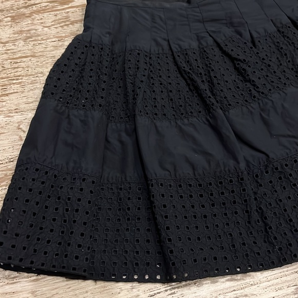 Gap skirt - eyelet black - size 0 - Picture 5 of 7
